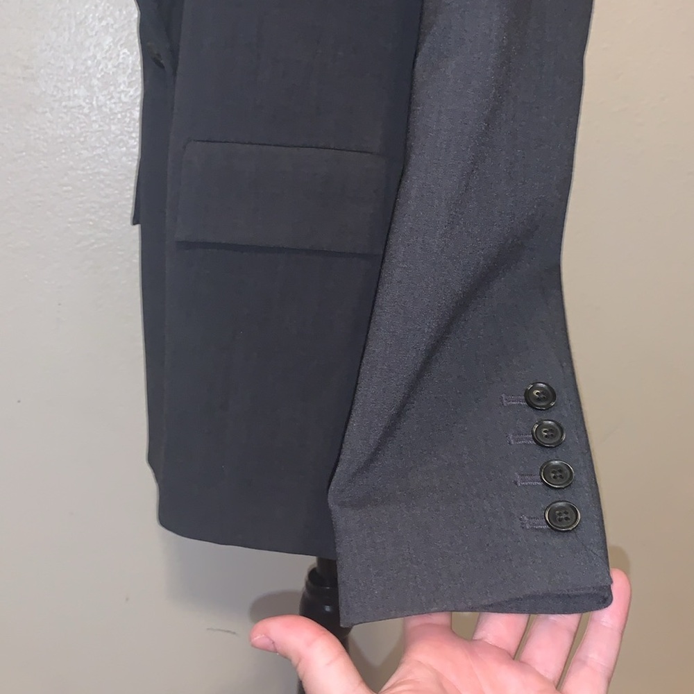 Ellen Tracy Gray Single Button Formal Office Blaz… - image 5